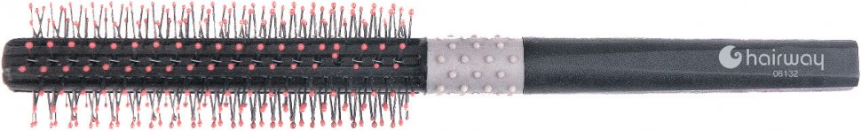 Брашинг Hairway Round пластиковой основе с нейлоновыми штифтами, 14 мм (8462132) 06132