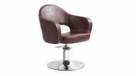 Кресло парикмахерское Hairway &quot;Жасмин&quot; цвет красный/черный крокодил 56356