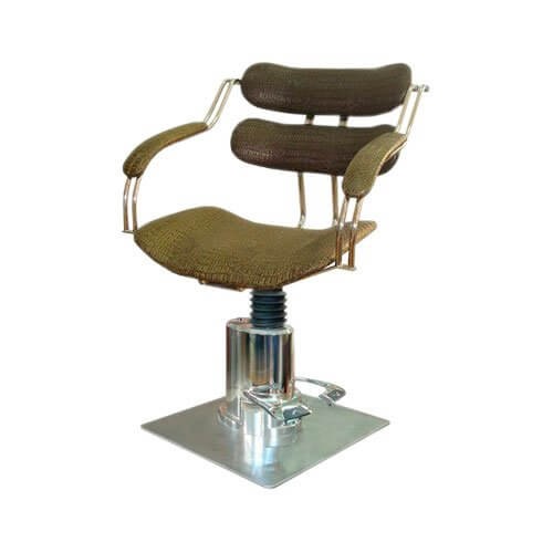 Кресло парикмахерское Hairway "Арина" цвета синий, коричневый, черный 56109