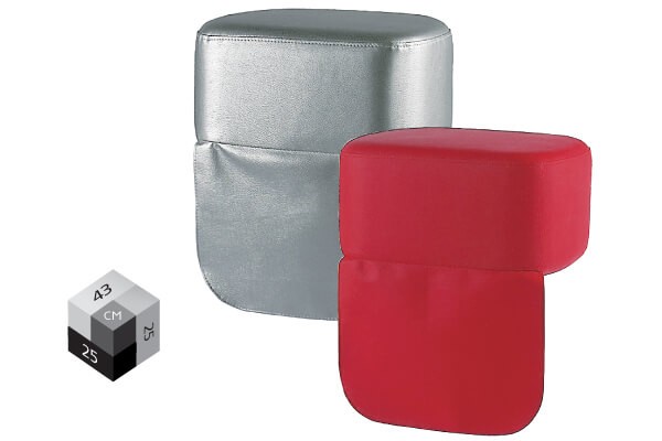 Сиденье детское Hairway цвет черный, коричневый, красный 56008