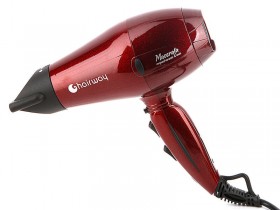 Фен Hairway Macerata compact Ceramic &amp; Ionic Красный 1800-2000W 03060-07