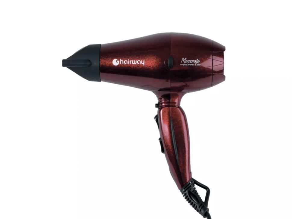 Фен Hairway Macerata compact Ceramic & Ionic Красный 1800-2000W 03060-07