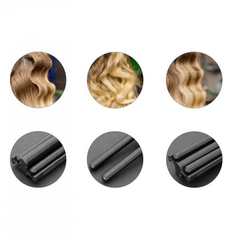 Плойка-волна Hairway 3 в 1 Black Diamond 32 мм 120 Вт С040 04125