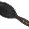Щетка Hairway 2 массажная на дер. основе 13-рядная с нейлоновыми штифтами, большая 08215