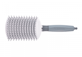 Щетка Hairway Silver Drops 13-рядная с керамико-ионным покрытием, массажная с нейлоновыми штифтами 08243