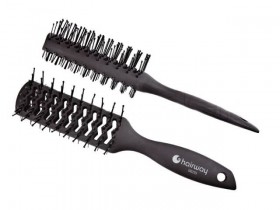Щетка Hairway Carbon Advance 2х9 рядов двусторонняя 08255