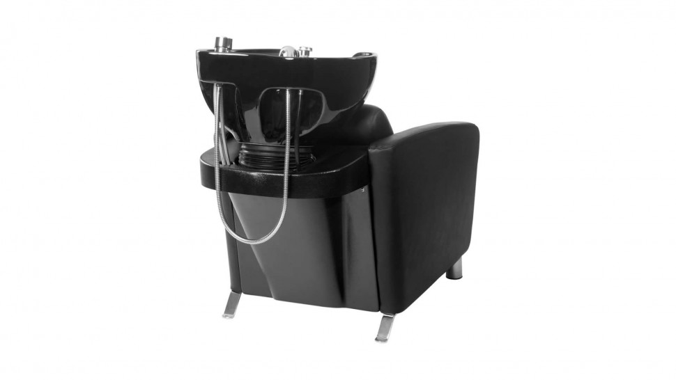 Мойка парикмахерская Hairway "Стефани" цвет чёрный крокодил, черный гладкий 57555