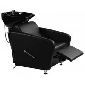 Мойка парикмахерская Hairway &quot;Стефани&quot; цвет чёрный крокодил, черный гладкий 57555