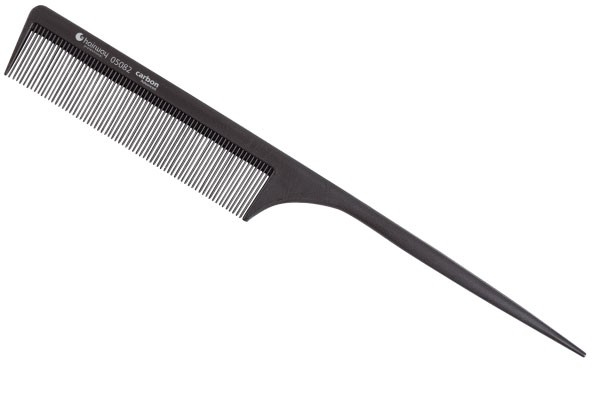 Расческа Hairway Carbon Advanced хвост.карбон. 220 мм 05082