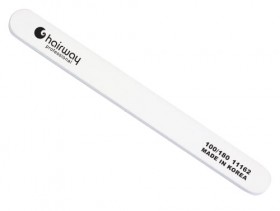 Пилка Hairway стандарт, белая 100/180 (11013) 11162