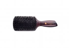 Щетка Hairway Venge 9-рядов деревянная с натуральной щетиной, большая 08209