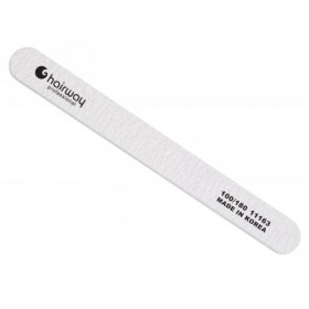 Пилка Hairway стандарт, зебра 100/180 (11028) 11163