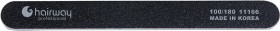 Пилка Hairway стандарт, черная 100/180 11166