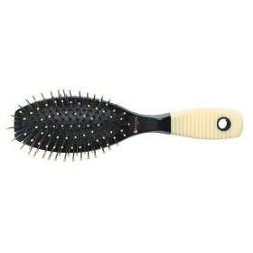 Щетка Hairway Rainbow массажная 9-ти рядная с пластиковой основой металлический штифт 08067