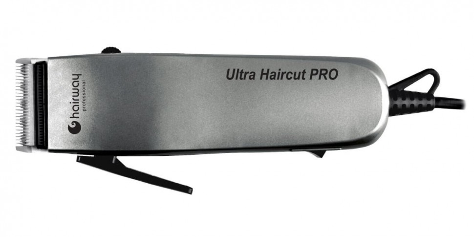 Сетевая машинка Hairway Ultra Haircut PRO для стрижки волос, серебро 10W 02001-32