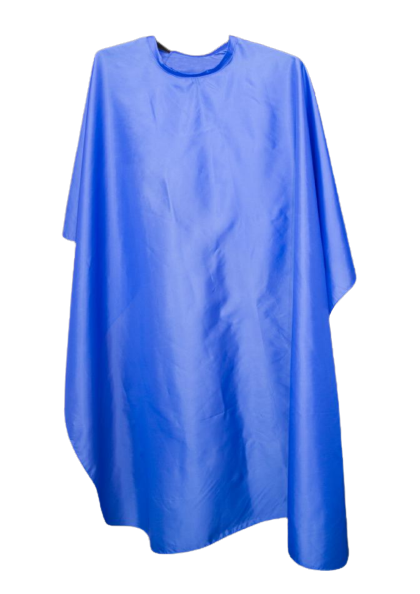 Пеньюар Hairway синий, 140x120 см, на липучке, нейлон, 37336