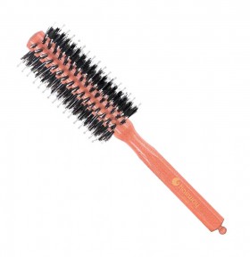 Брашинг Hairway Style на деревянной основе с натуральной щетиной, 18 мм 06027