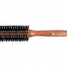 Брашинг Hairway Glossy Wood для волос, деревянный, 12 рядов, 22мм (06927) 06128