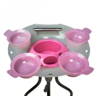 Тележка передвижная для окрашивания Hairway на 4 чаши 60319