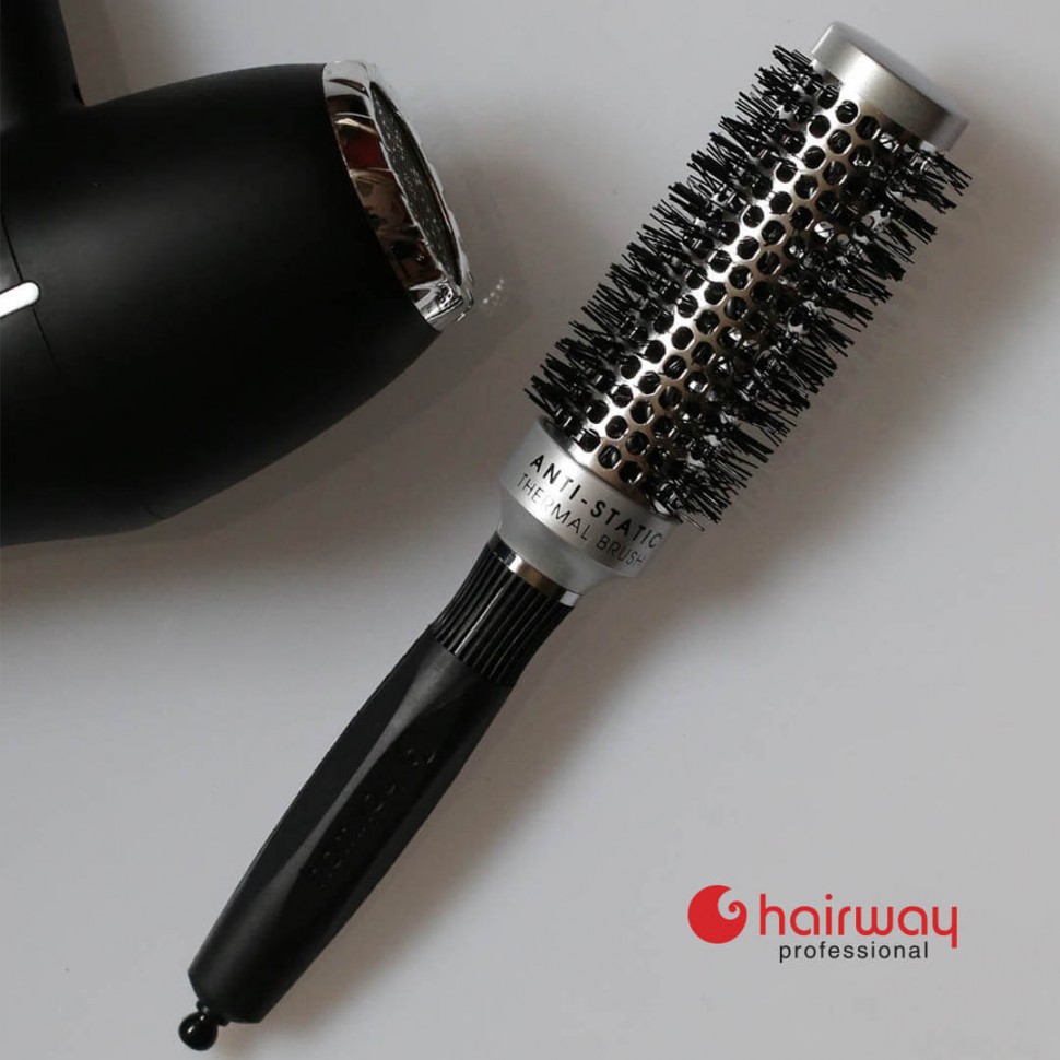 Термобрашинг Hairway Pro Thermal алюминиевая втулка, 33 мм 07021