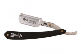 Бритва Hairway Pro for Barber's дерево/металл 62 мм, 24028