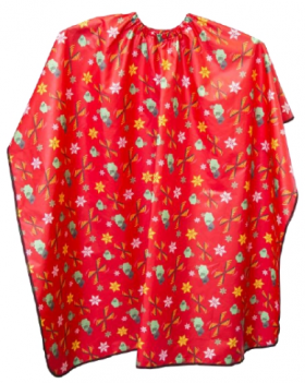 Пеньюар Hairway детский 120 x 95 см красный, 37037