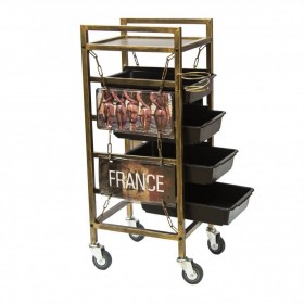 Тележка парикмахерская для барбершопа Hairway 60111