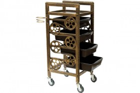 Тележка парикмахерская Барбер 3 ТМ Hairway 60113