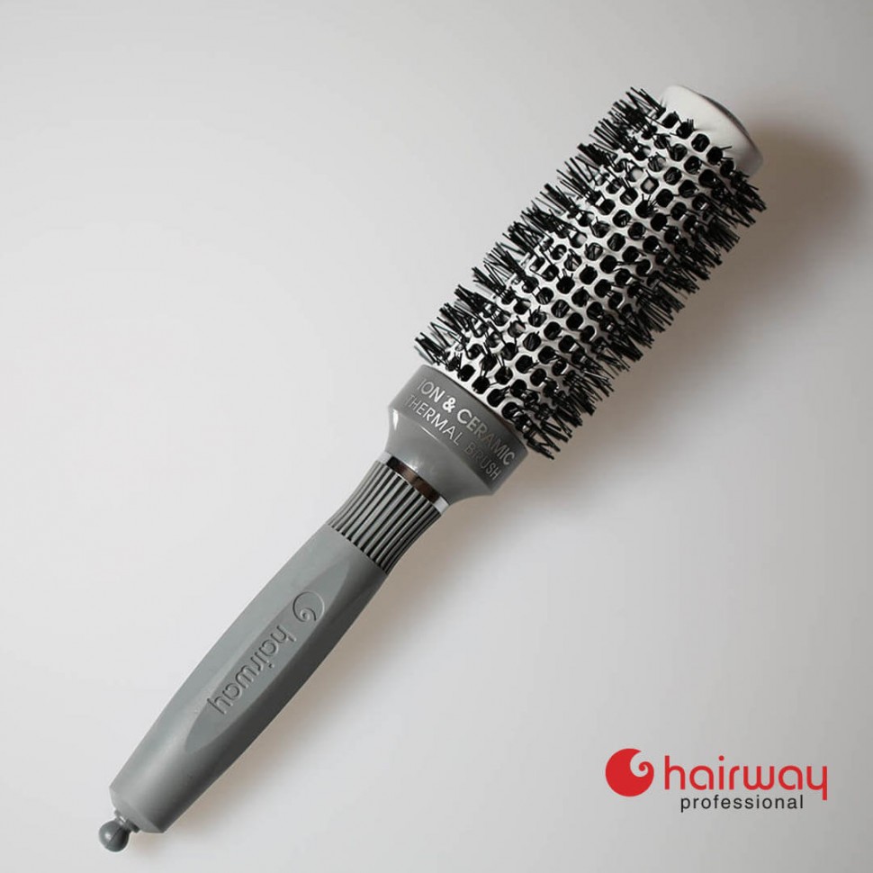 Термобрашинг Hairway Ion Ceramic с керамико-ионным покрытием втулки, 25 мм 07118
