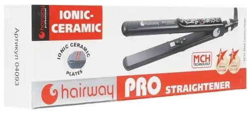 Щипцы-выпрямители Hairway MCH Technology Ionic ceramic 170W 04093