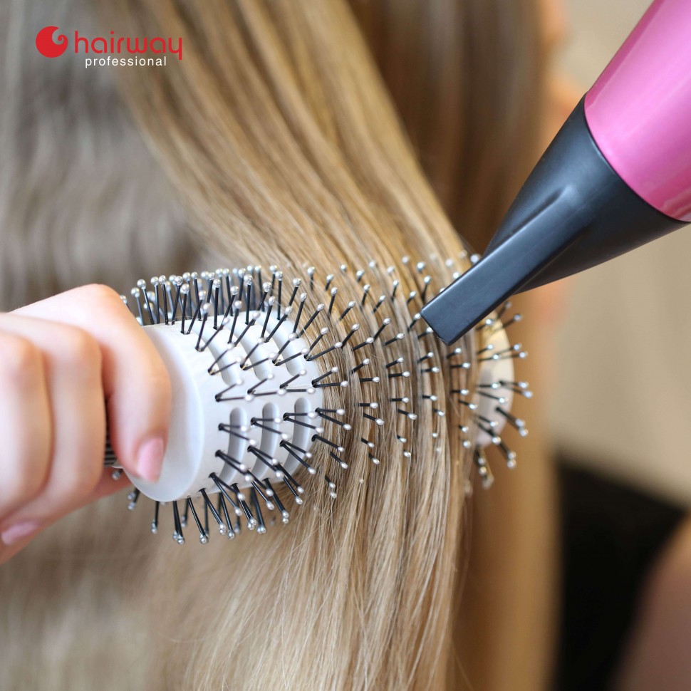 Термобрашинг Hairway Snow Style с керамико-ионным покрытием втулки 22 мм 07134