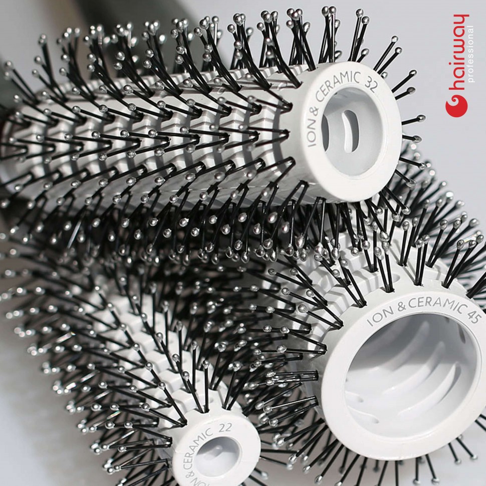 Термобрашинг Hairway Snow Style с керамико-ионным покрытием втулки 22 мм 07134