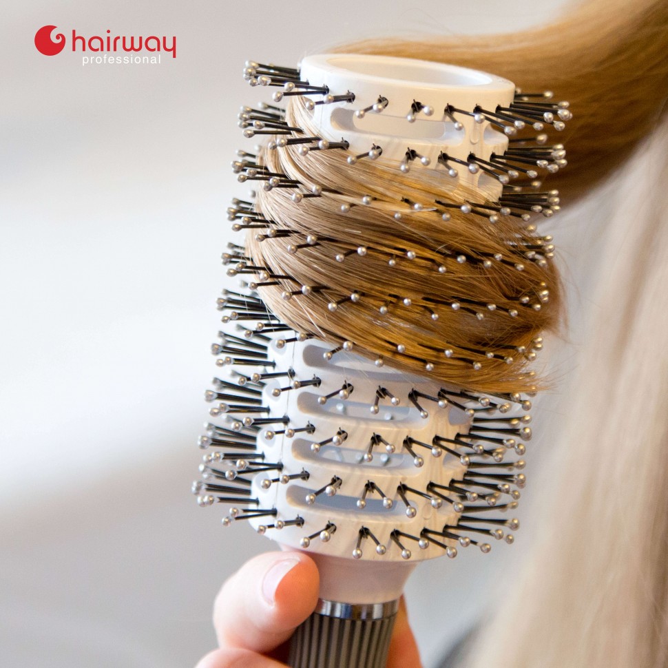 Термобрашинг Hairway Snow Style с керамико-ионным покрытием втулки 32 мм 07135