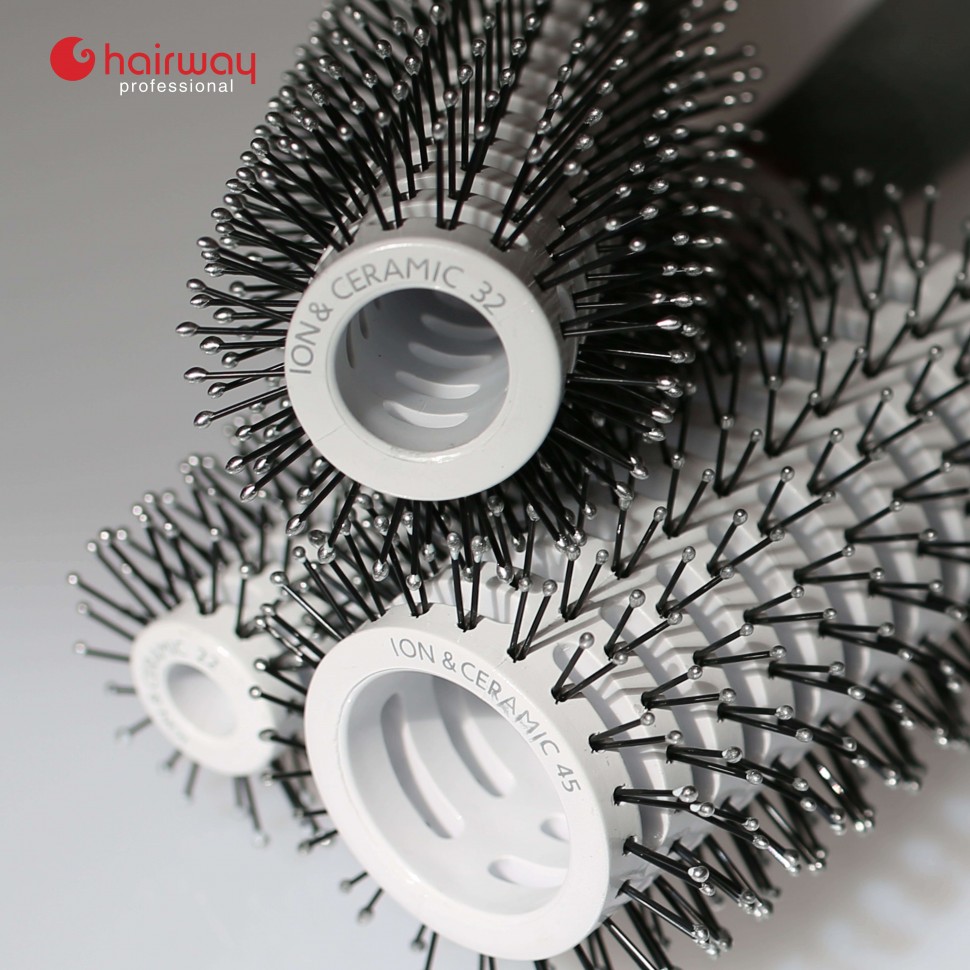 Термобрашинг Hairway Snow Style с керамико-ионным покрытием втулки 32 мм 07135