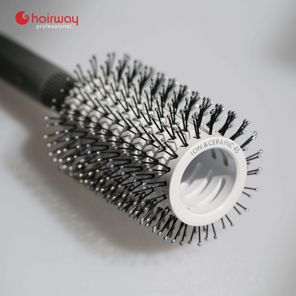 Термобрашинг Hairway Snow Style с керамико-ионным покрытием втулки 45 мм 07136