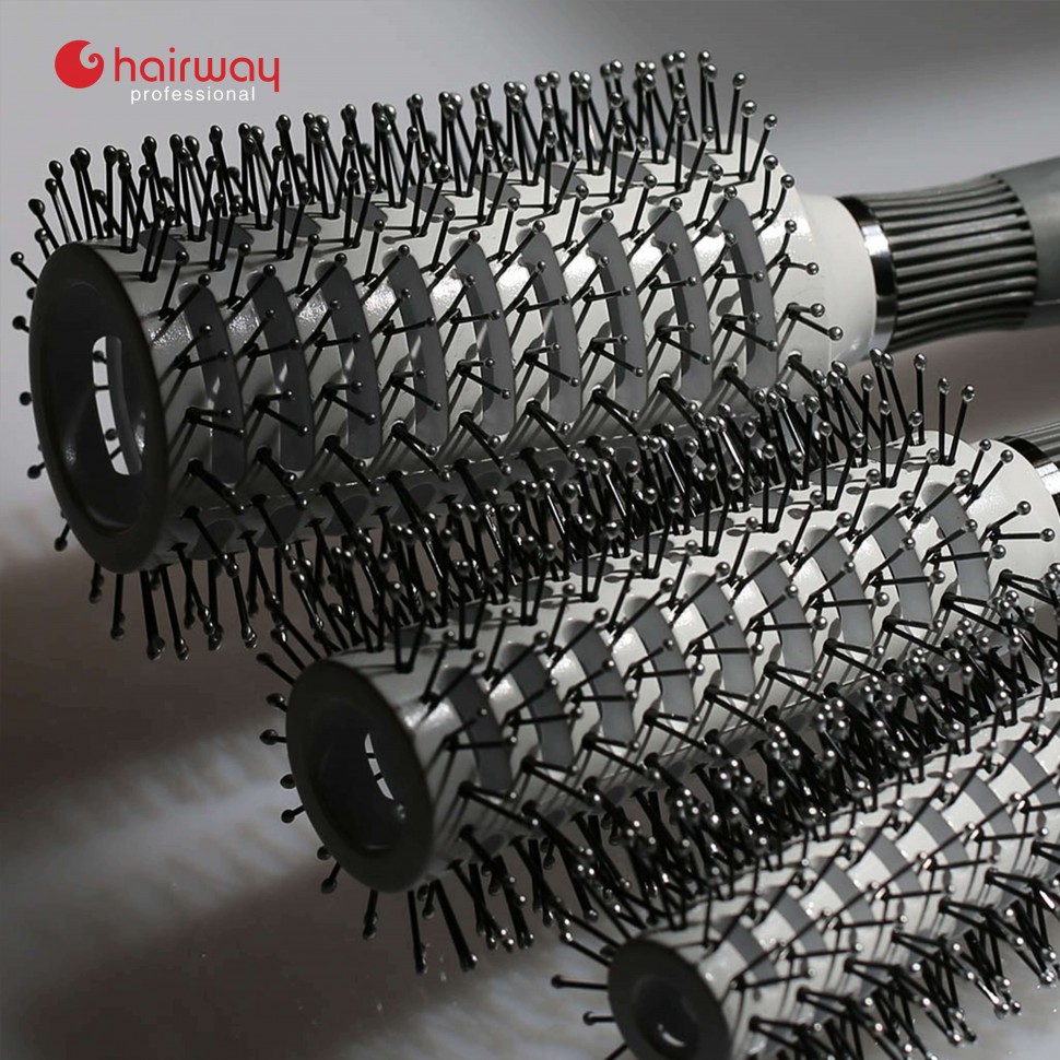 Термобрашинг Hairway Snow Style с керамико-ионным покрытием втулки 45 мм 07136