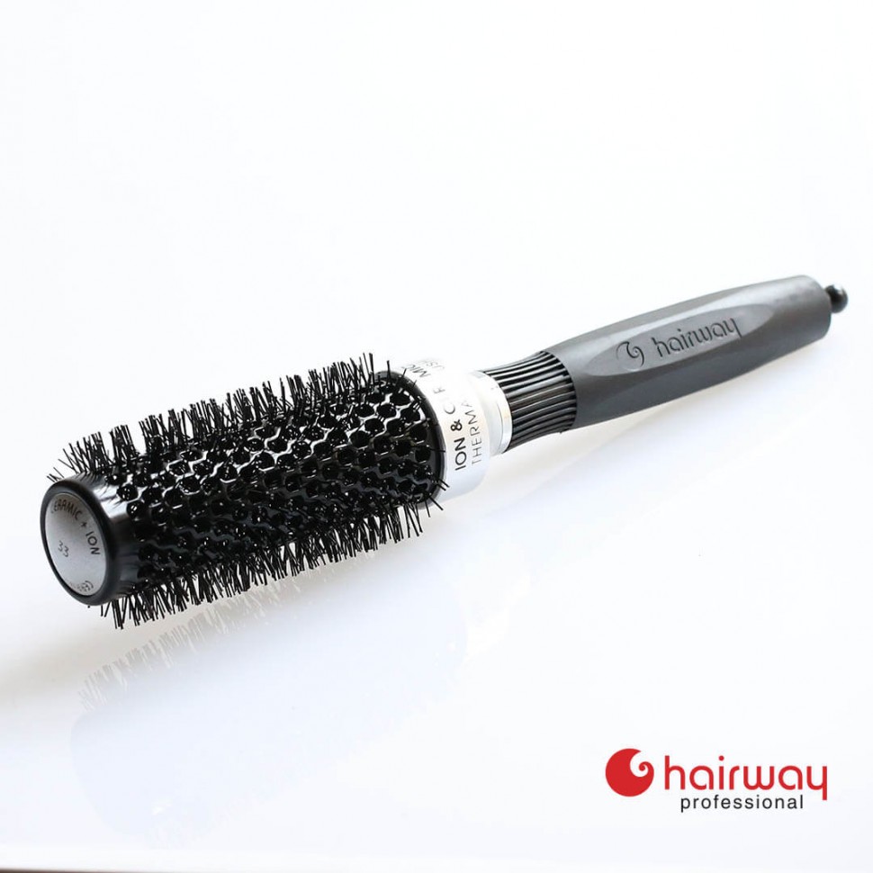 Термобрашинг Hairway Black Ion Ceramic черный 25 мм 07218