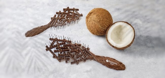 Щетка Hairway Coconut массажная (08097)