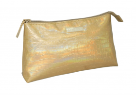 Косметичка Hairway Gold 26х6х15 см 32431