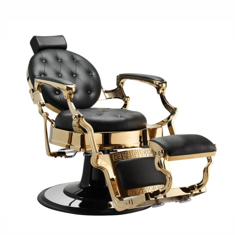 Кресло парикмахерское Hairway "OLIMP GOLD"  цвета золото/черный 56258-160