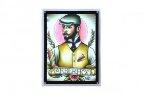 Лайтбокс для барбершопа Hairway, 56 х 43 х 5 см 62056 