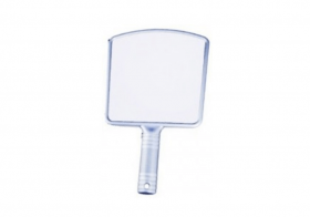 Зеркало Hairway заднего вида на ручке 223*360 мм голубое 13004-03