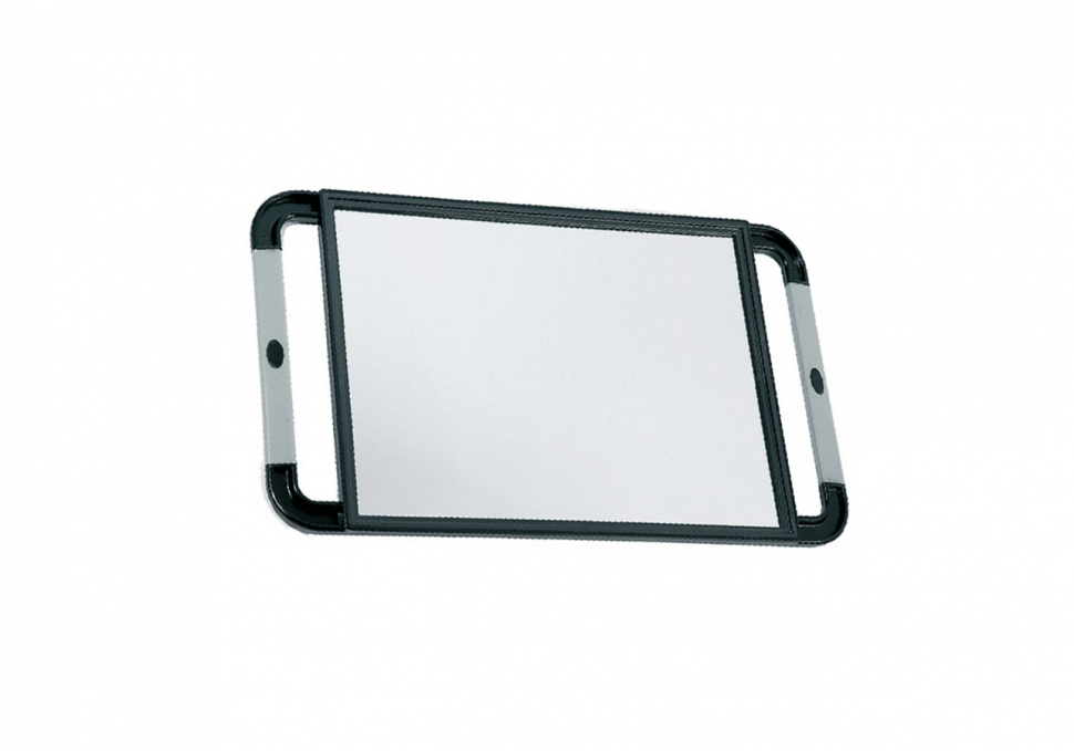 Зеркало Hairway заднего вида на ручке 430*255 мм серебряное 13008-32