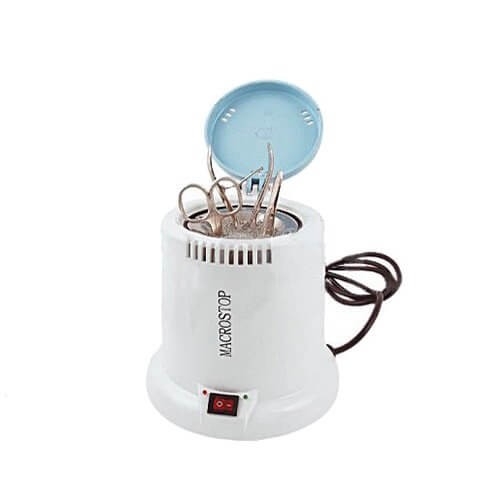 Стерилизатор для инструментов Hairway "MACROSTOP" гласперленовый (шариковый) 55109