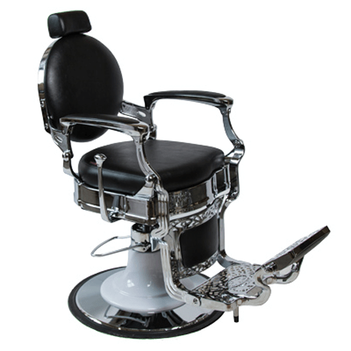 Кресло парикмахерское Hairway "Океан + " цвет красный/чёрный  56778