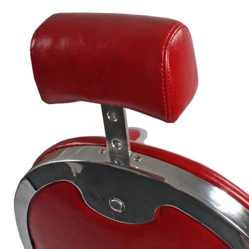 Кресло парикмахерское Hairway "Океан + " цвет красный/чёрный  56778