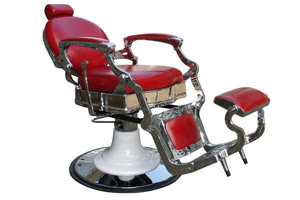 Кресло парикмахерское Hairway "Океан + " цвет красный/чёрный  56778